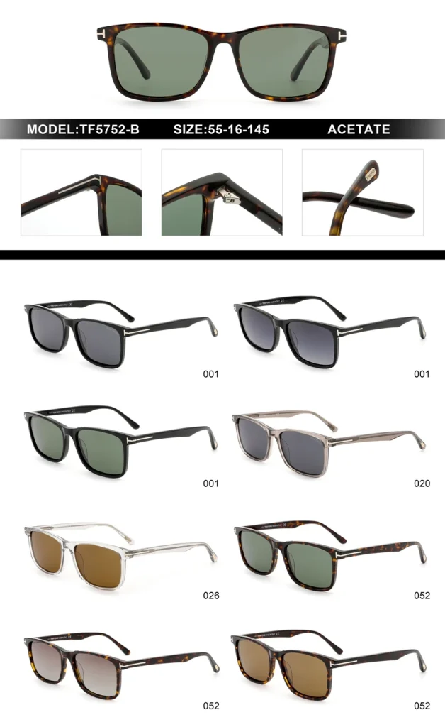 Tom Ford FT5752-B Sunglasses Dupe Amazon for Wholesale | Optical Store Supplier