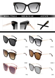Tom Ford FT643-K Milo Sunglasses Wholesale | Optical Retail Supplier