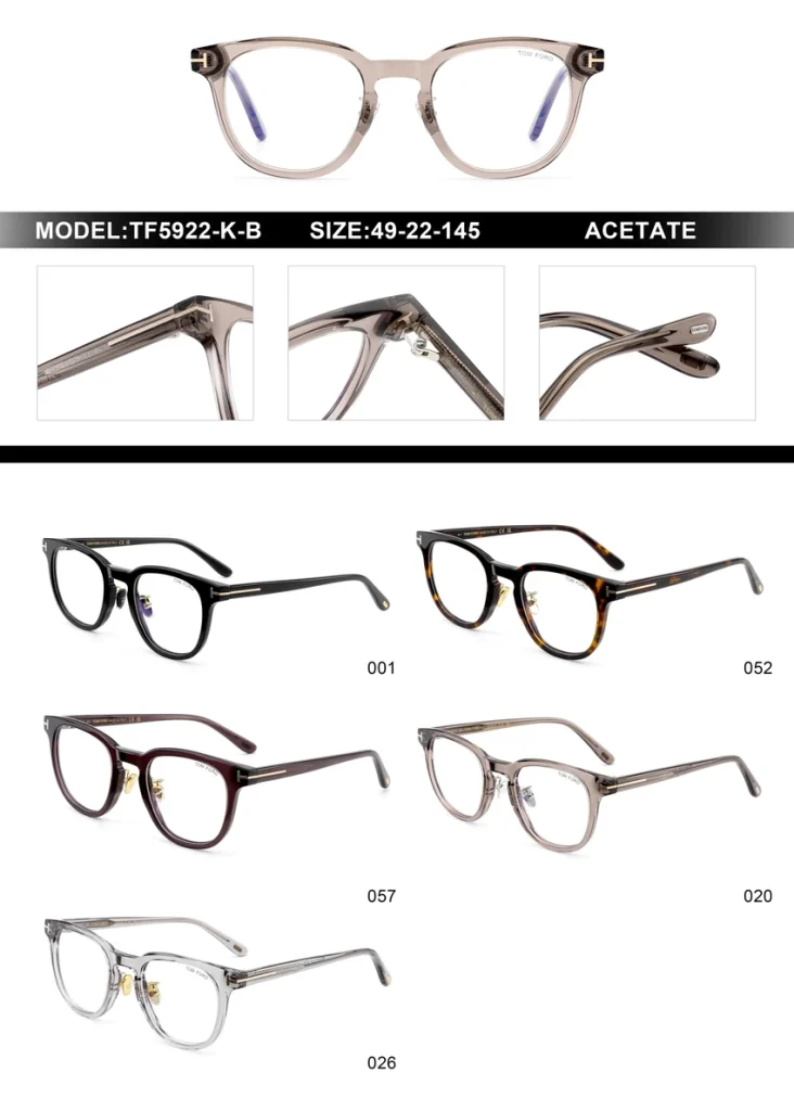 Authentic Tom Ford FT5922-K-B Eyewear – Tom Ford Eyeglasses On Sale | Wholesale Distributor