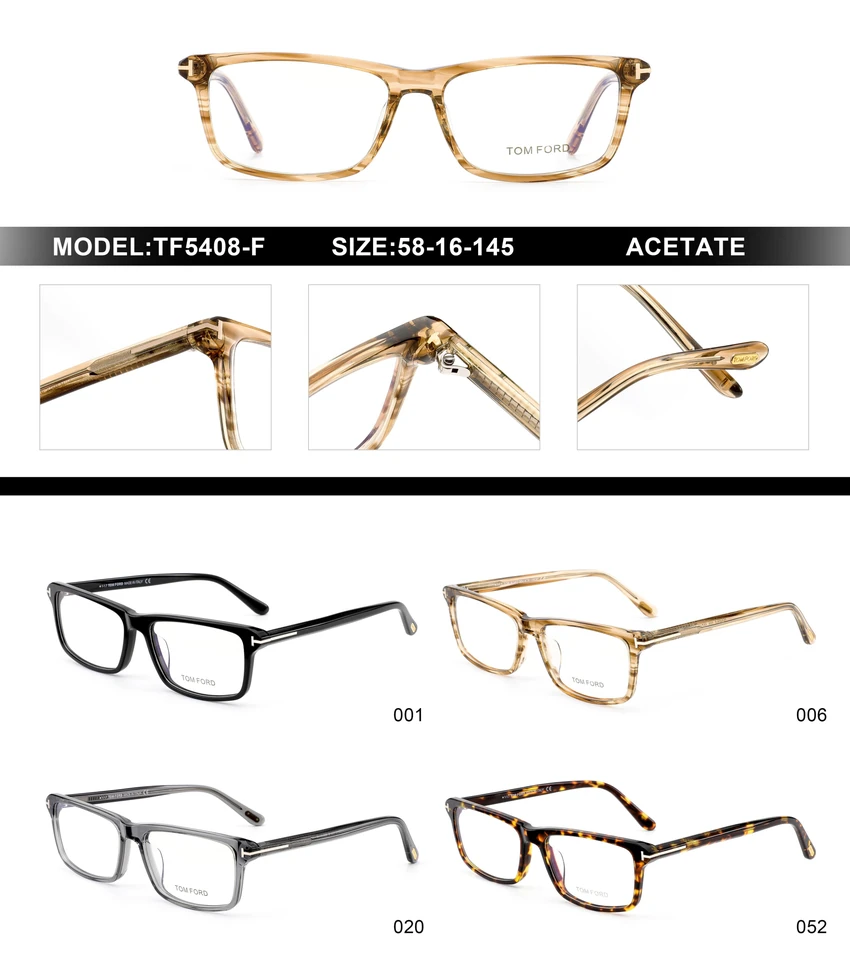 Wholesale Tom Ford FT5408-F Eyeglasses – Black Tom Ford Eyeglasses | Optical Store Supply