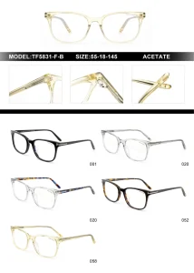 Elite Tom Ford FT5831-F-B Optical Frames – Tom Ford Glasses Men | B2B Optical Supplier