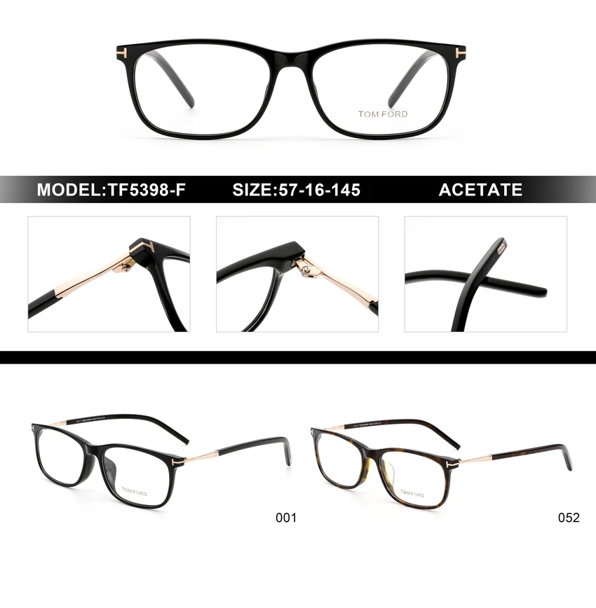 Designer Tom Ford FT5398-F Prescription Frames – Tom Ford Glasses Opticians | Wholesale Distributor