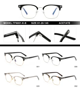 Professional Tom Ford FT6001-K-B Optical Frames – Tom Ford Glasses Square | Optical Store Supply