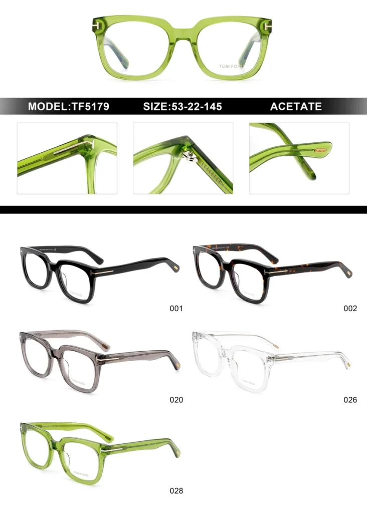 Premium Tom Ford FT5179 Eyeglasses – Tom Ford Clip On Glasses | Retail Optical Partner