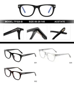 Luxury Tom Ford FT520-B Optical Frames – Tom Ford Men’s Eyeglass Frames | Optical Store Supply