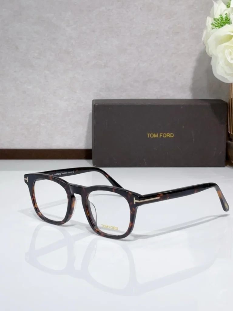 Designer Tom Ford TF5870 Prescription Frames – Tom Ford Gold Eyeglasses | Retail Optical Partner
