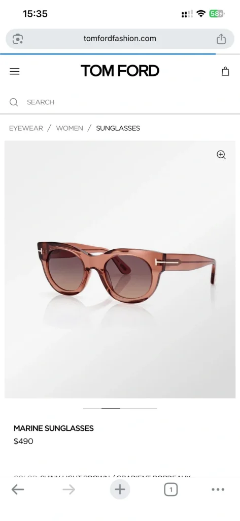 Tom Ford FT1315 Carla Sunglasses – Wholesale Optical Frames Supplier