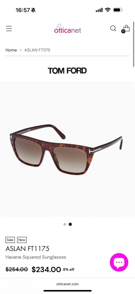 Tom Ford FT1175 Men’s Sunglasses Sale for Wholesale | Optical Store Supplier