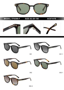 Buy Tom Ford FT0399-F Sunglasses Polarized Wholesale | Optical Importer