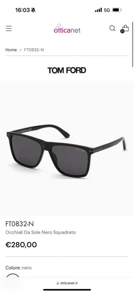 Wholesale Tom Ford FT0832 Lucilla Sunglasses | B2B Optical Distributor