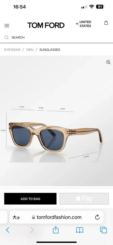 Buy Tom Ford FT0237 Serena Sunglasses Wholesale | Optical Importer