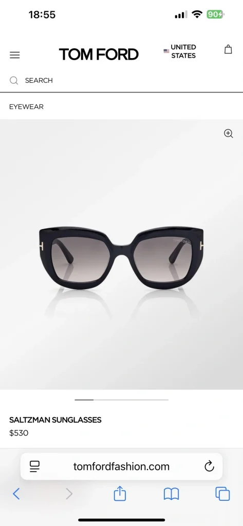 Wholesale Tom Ford FT1192 Colette Sunglasses | B2B Optical Distributor