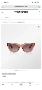 Wholesale Tom Ford FT1315 Falconer Sunglasses | B2B Optical Distributor