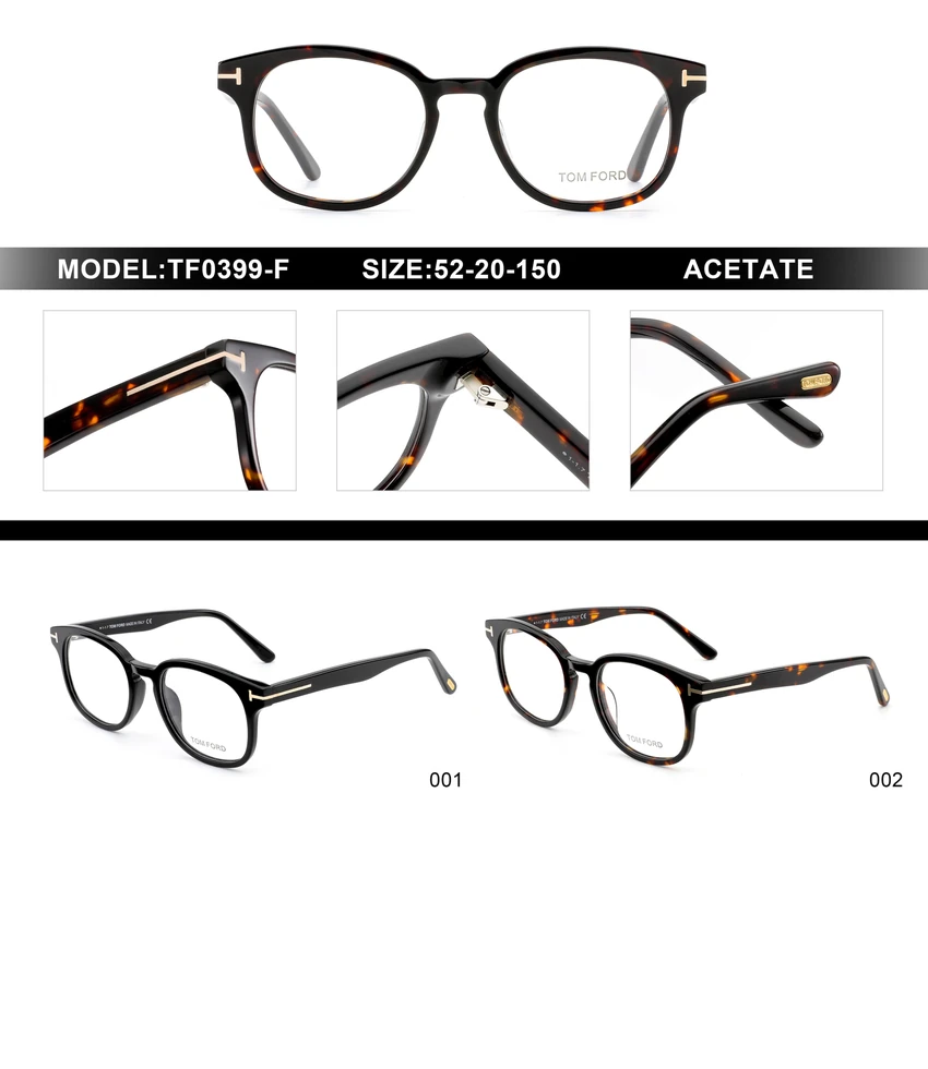 Professional Tom Ford FT0399-F Spectacle Frames – Tom Ford Red Eyeglasses | Bulk Distributor