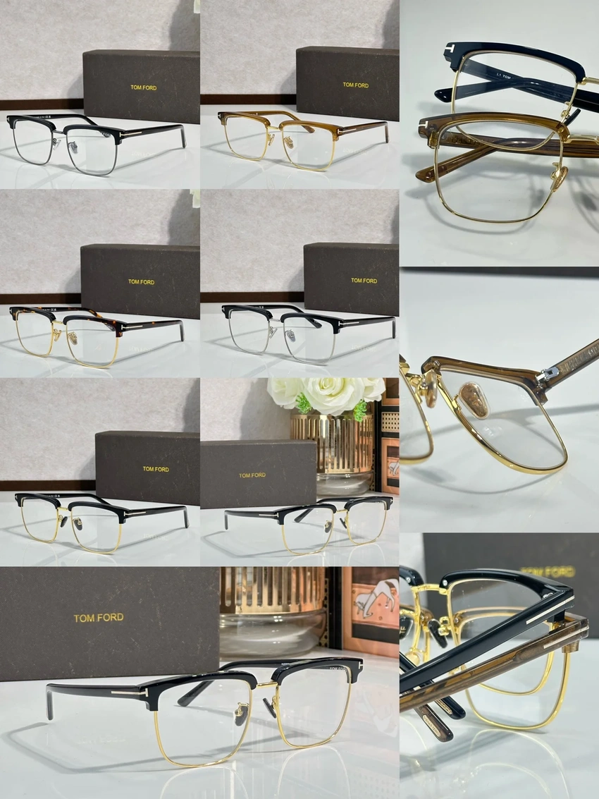 High-Quality Tom Ford FT0997 Spectacle Frames – Round Glasses Tom Ford | Retail Optical Partner