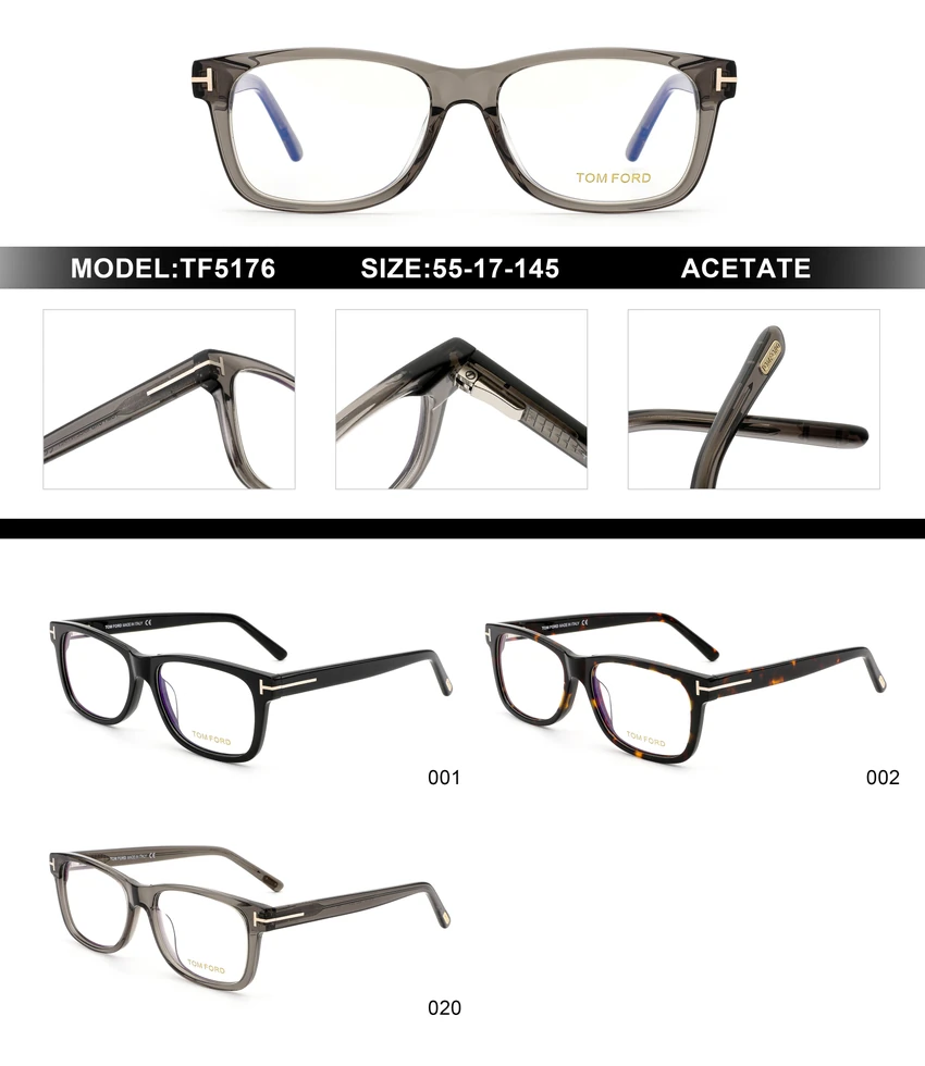Authentic Tom Ford FT5176 Eyeglasses – Mens Tom Ford Glasses Frames | B2B Optical Supplier
