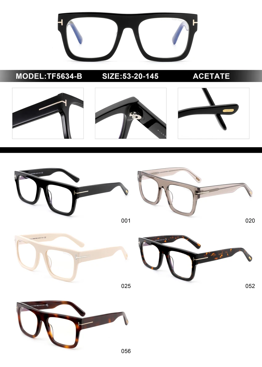 Premium Tom Ford FT5634-B Prescription Frames – Tom Ford Optical Frames Mens | Retail Optical Partner