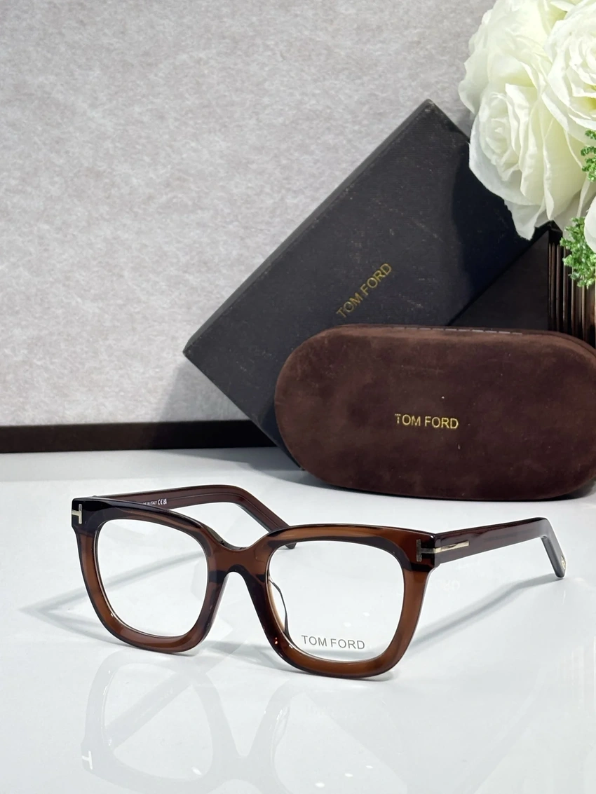 Elite Tom Ford FT5880 Optical Frames – Tom Ford Eyeglasses Havana | Wholesale Distributor