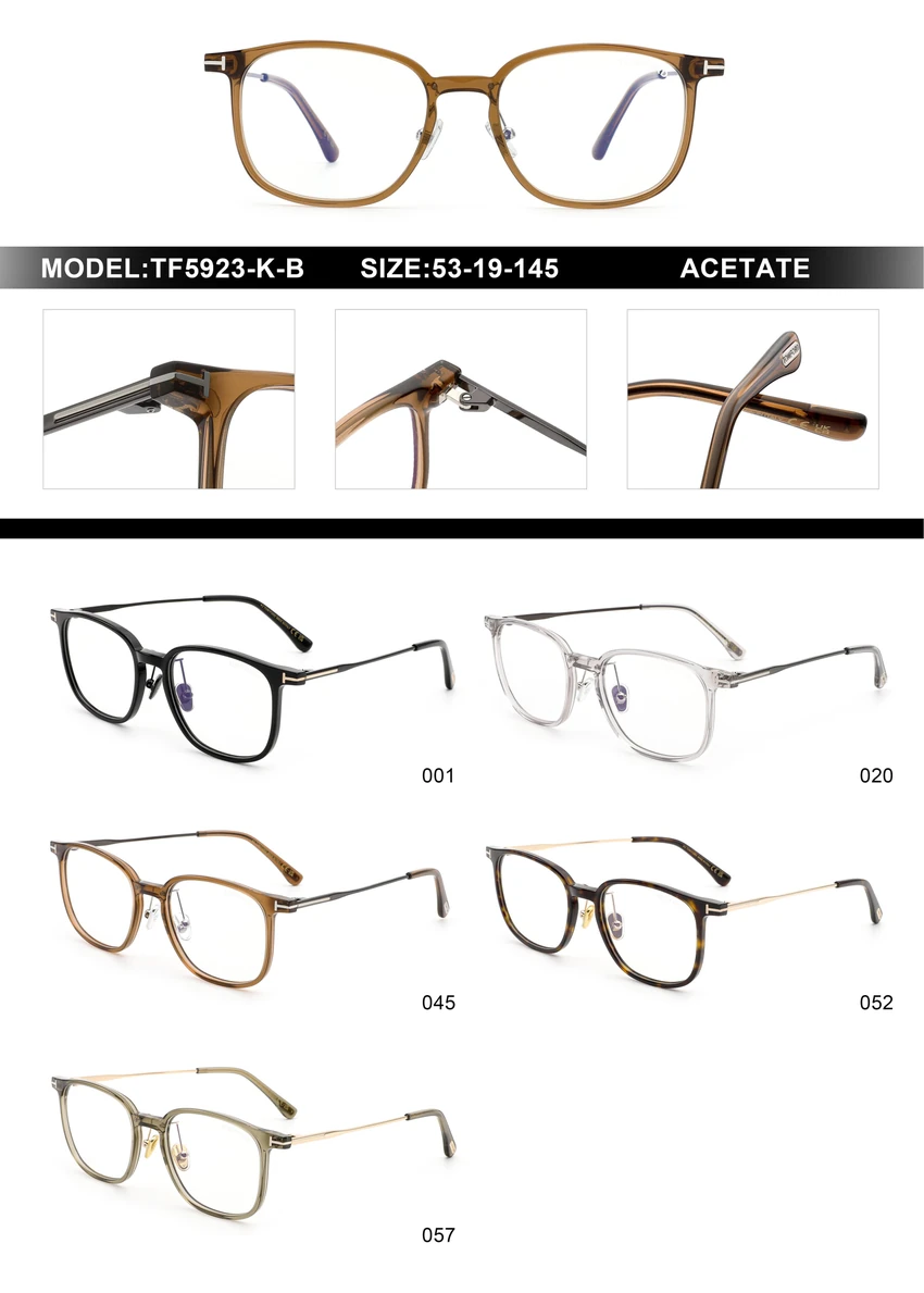 Professional Tom Ford FT5923-K-B Prescription Frames – Aviator Tom Ford Glasses | Retail Optical Partner
