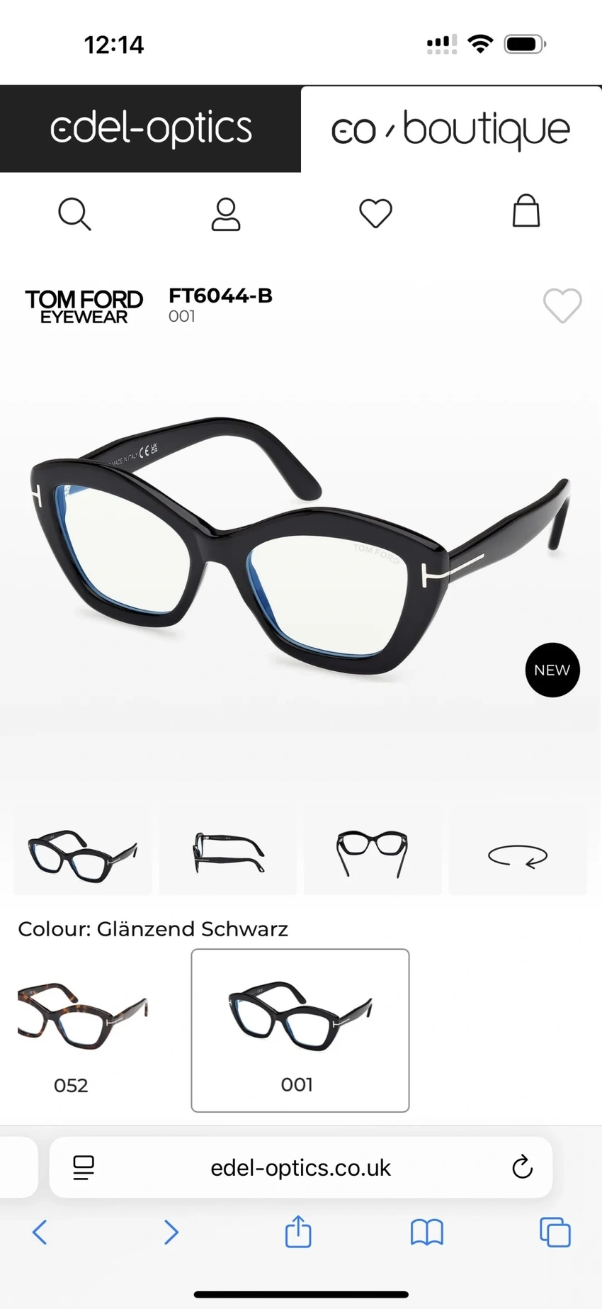Wholesale Tom Ford FT6044 Spectacle Frames – Tom Ford Glasses Opticians | Wholesale Distributor