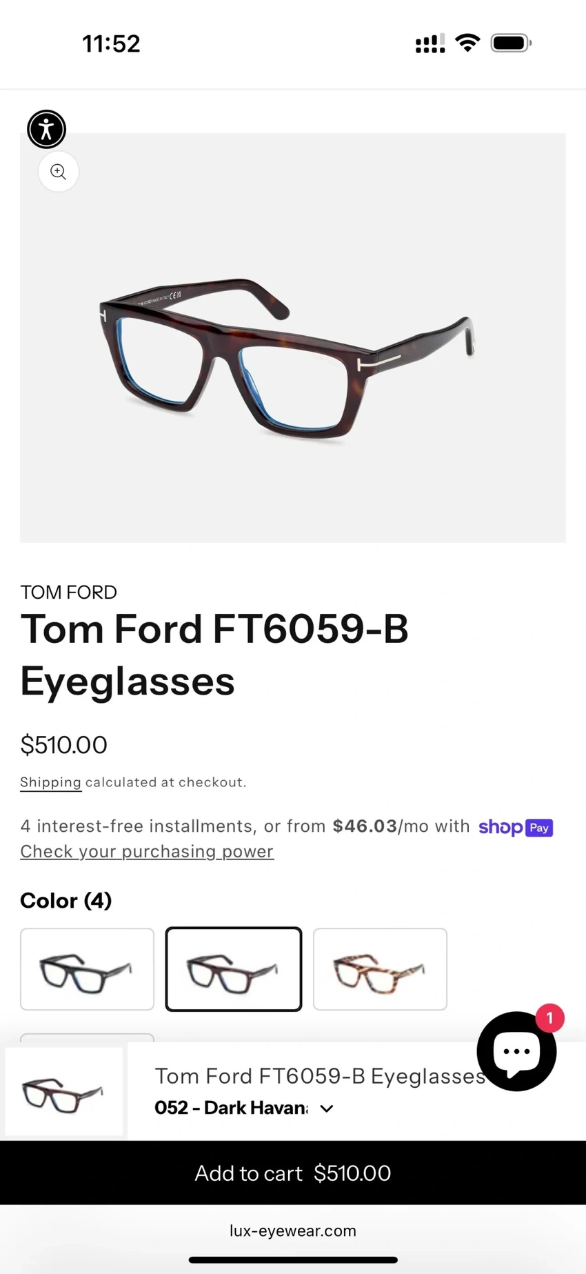 Designer Tom Ford FT6059 Spectacle Frames – Tom Ford Fausto Glasses | Optical Store Supply
