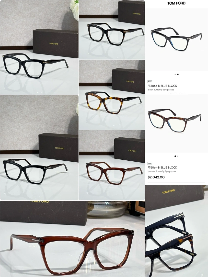 Elite Tom Ford FT6064 Optical Glasses – Tom Ford Optical Mens | B2B Optical Supplier