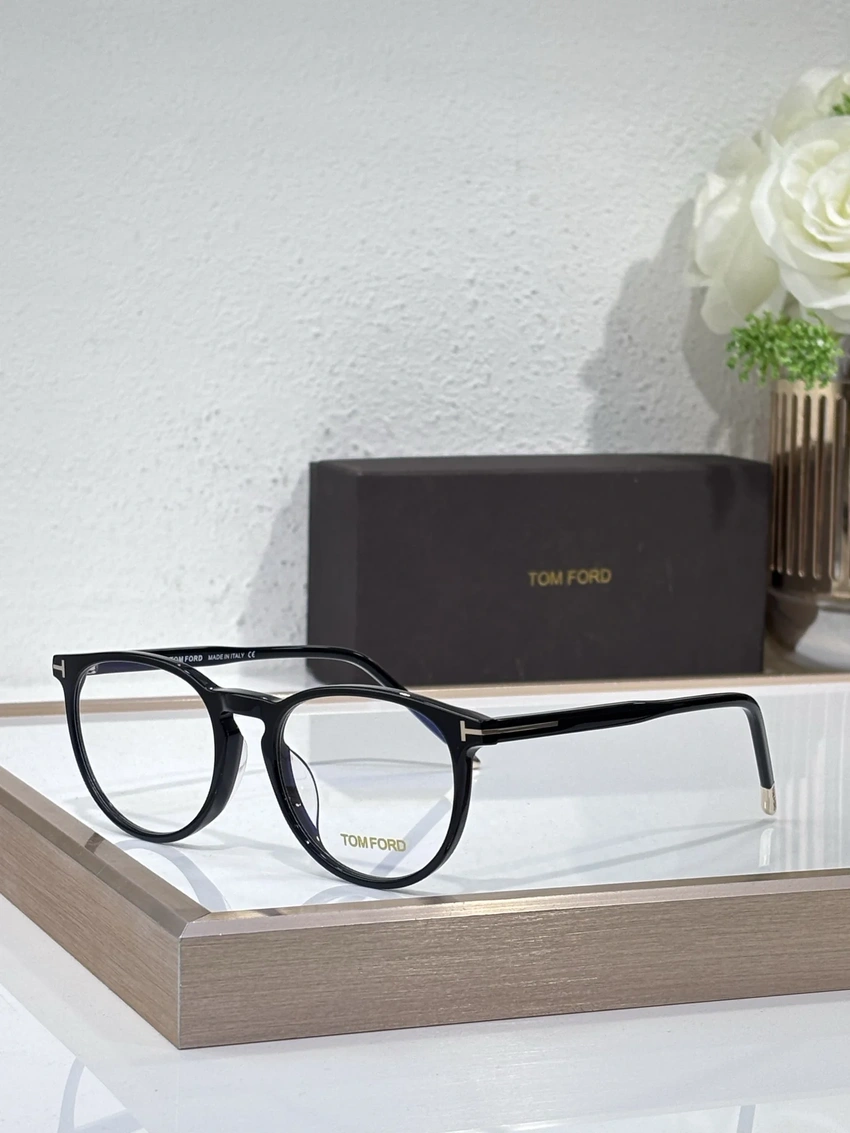 Authentic Tom Ford TF5608 Optical Frames – Tom Ford Round Eyeglasses | Optical Store Supply