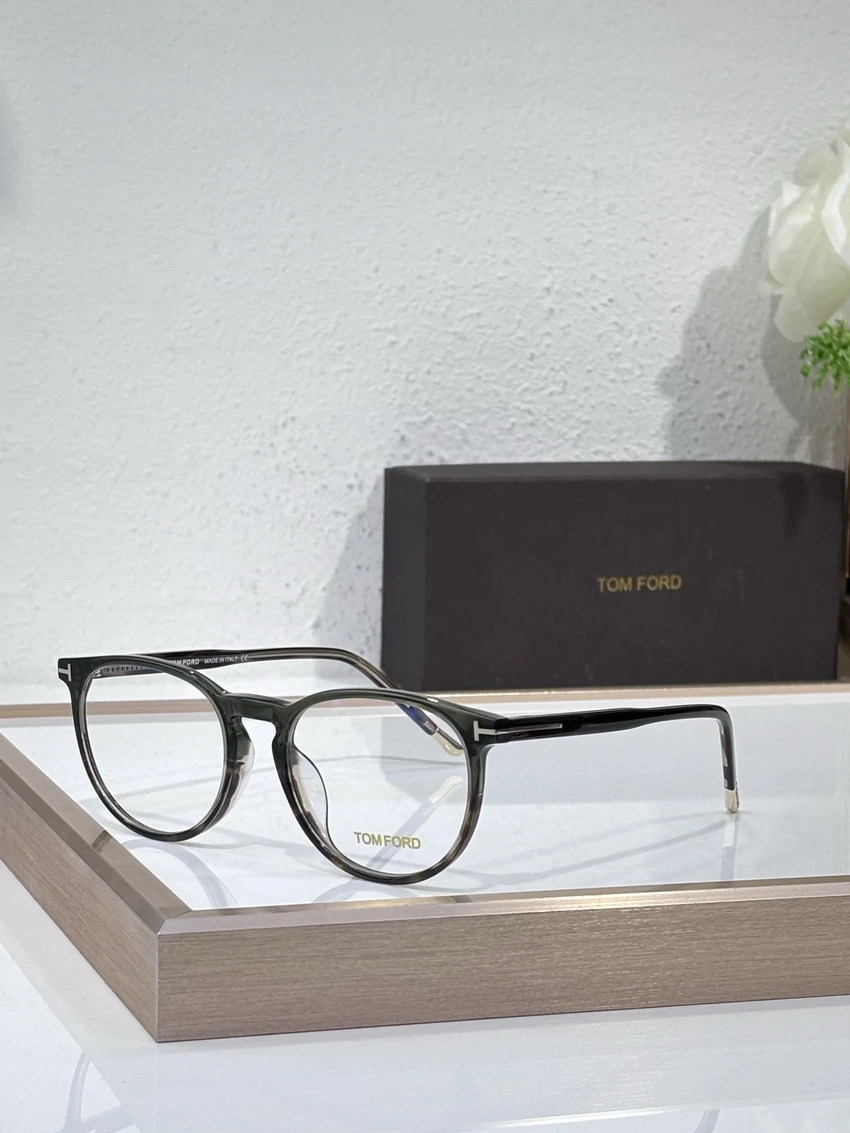 Authentic Tom Ford TF5608 Optical Frames – Tom Ford Round Eyeglasses | Optical Store Supply