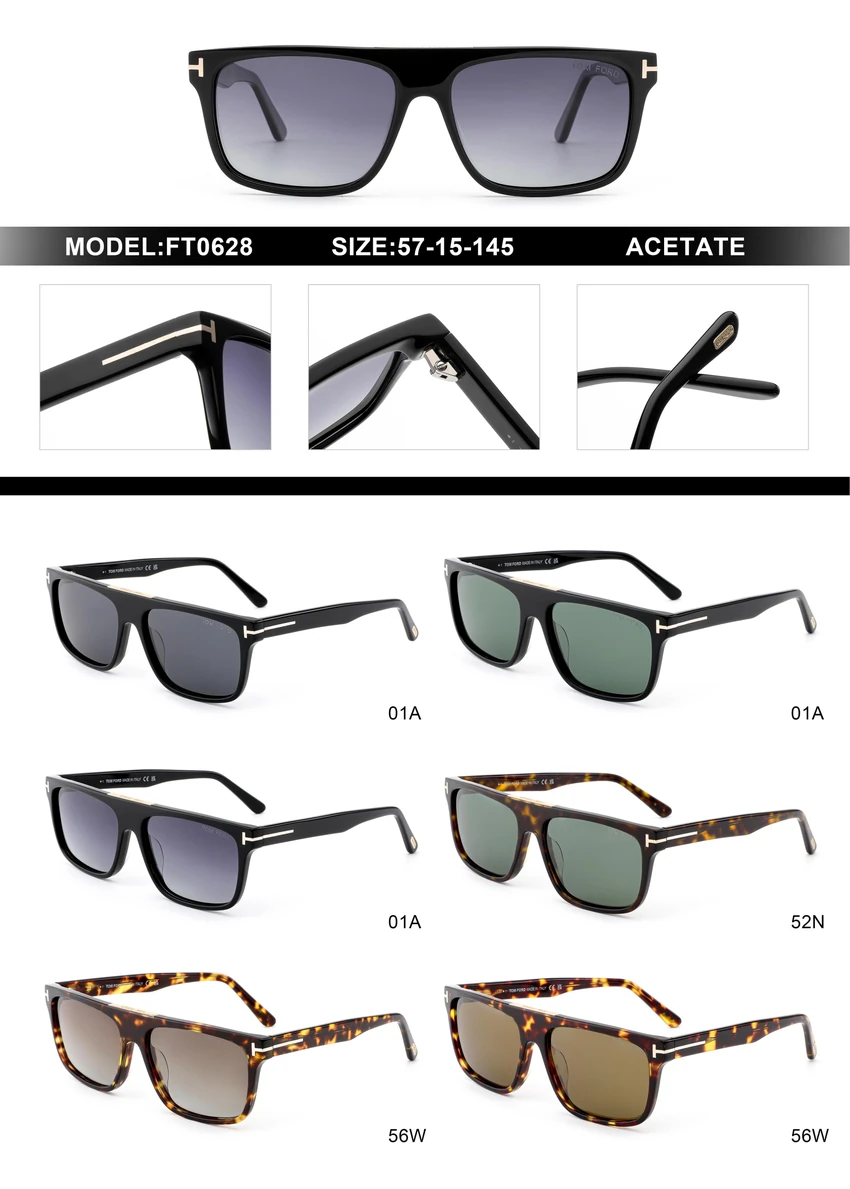 Wholesale Tom Ford FT0628 Sunglasses Nose Piece | B2B Optical Distributor