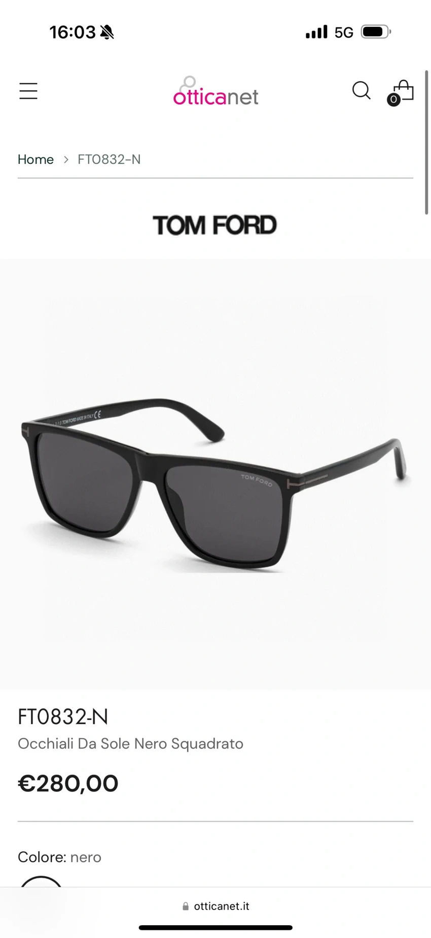 Wholesale Tom Ford FT0832 Lucilla Sunglasses | B2B Optical Distributor