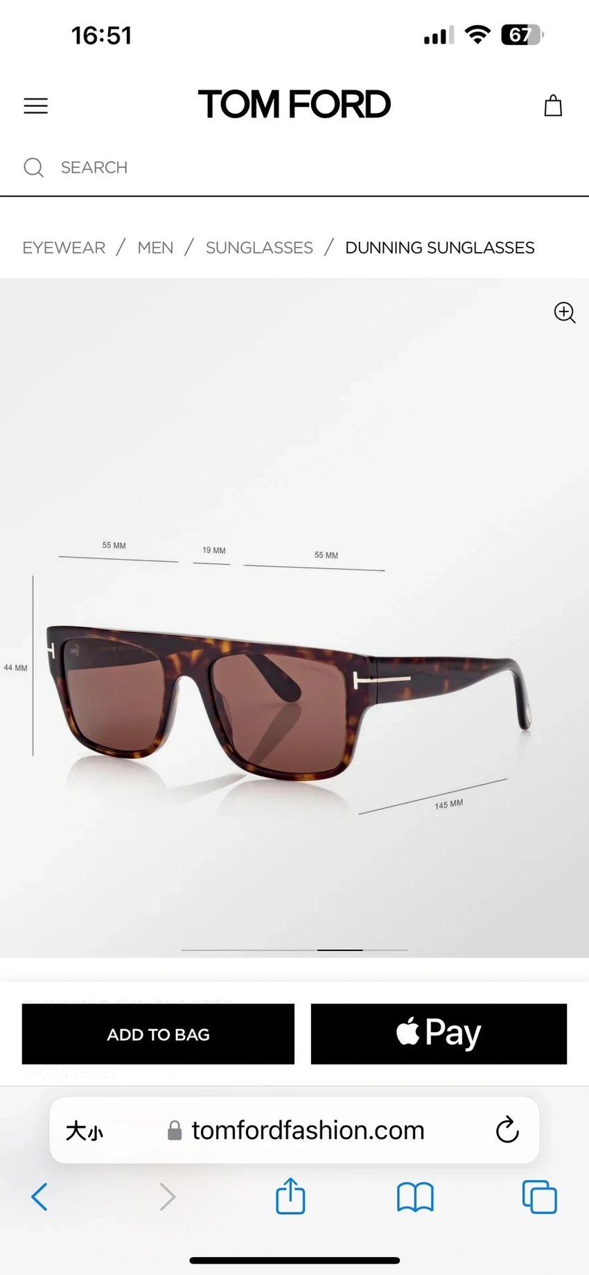 Tom Ford FT0907 Fletcher Sunglasses – Wholesale Optical Frames Supplier