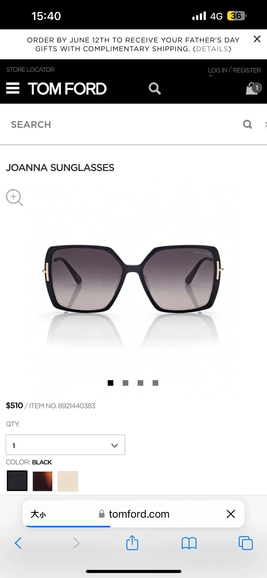Tom Ford FT1039 Round Sunglasses Wholesale | Optical Retail Supplier