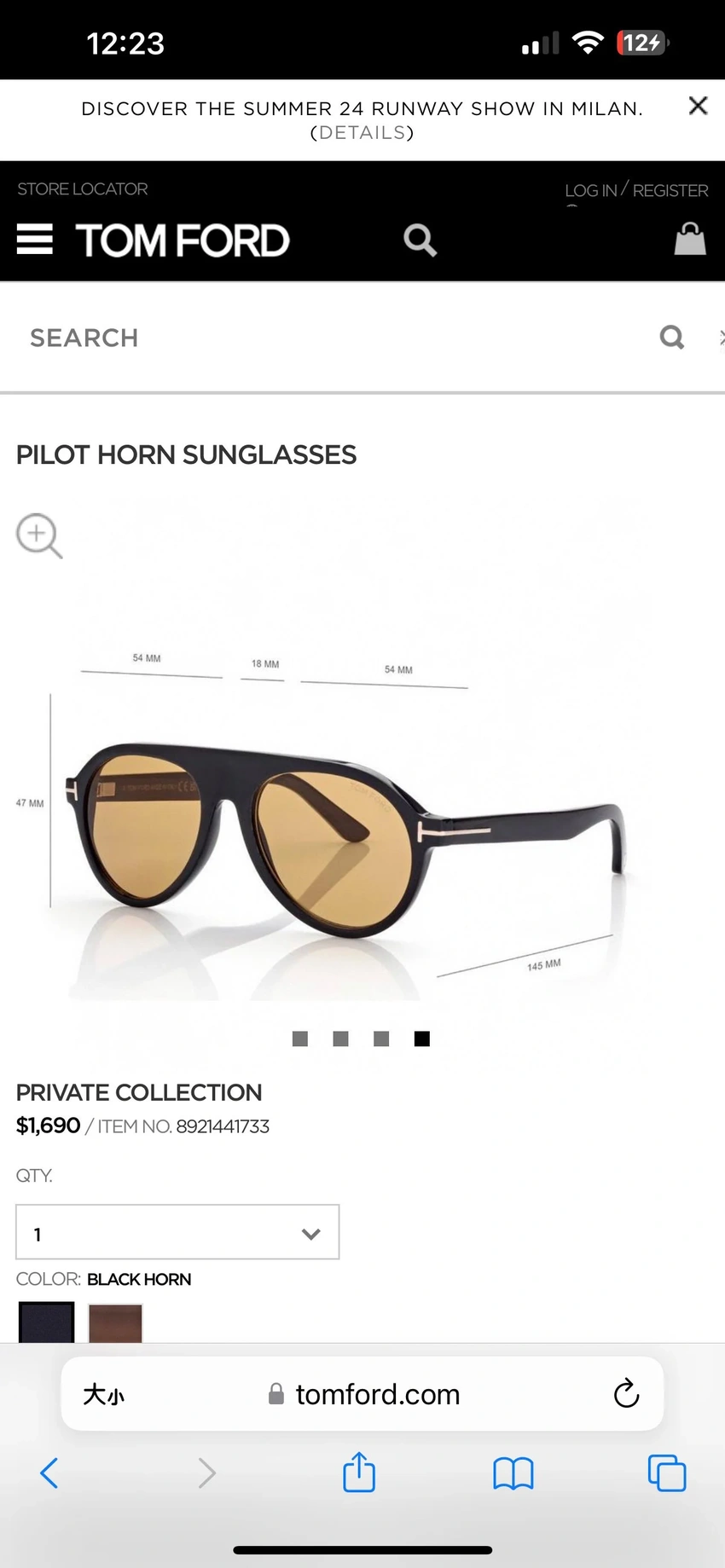 Wholesale Tom Ford FT1047 Sunglasses For Women | B2B Optical Distributor