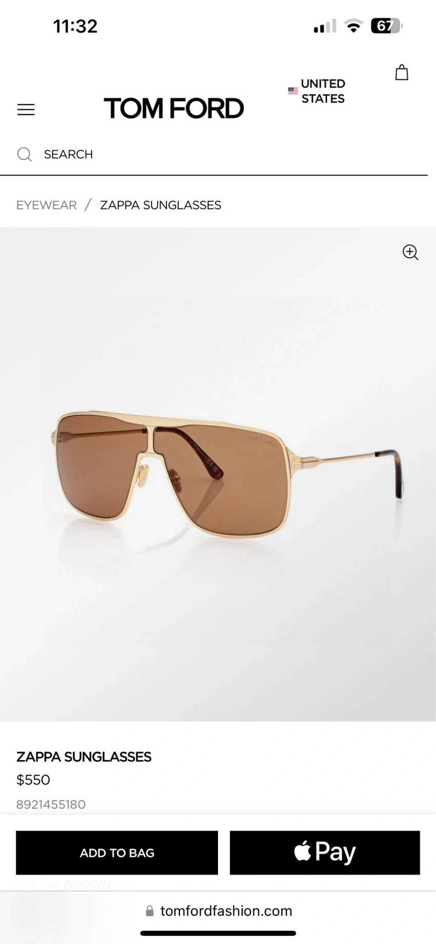 Tom Ford FT1173 Vladimir Sunglasses for Wholesale | Optical Store Supplier