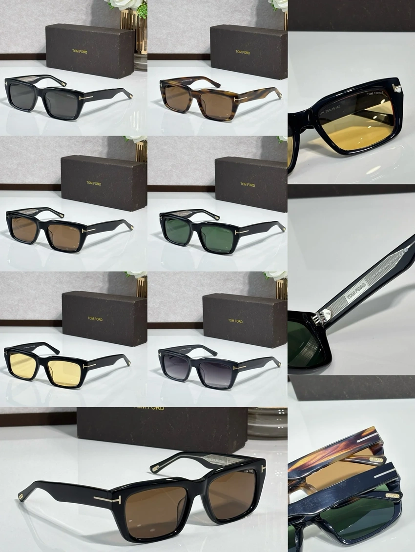 Premium Tom Ford FT1199 Morgan Sunglasses On Face – Wholesale Distributor
