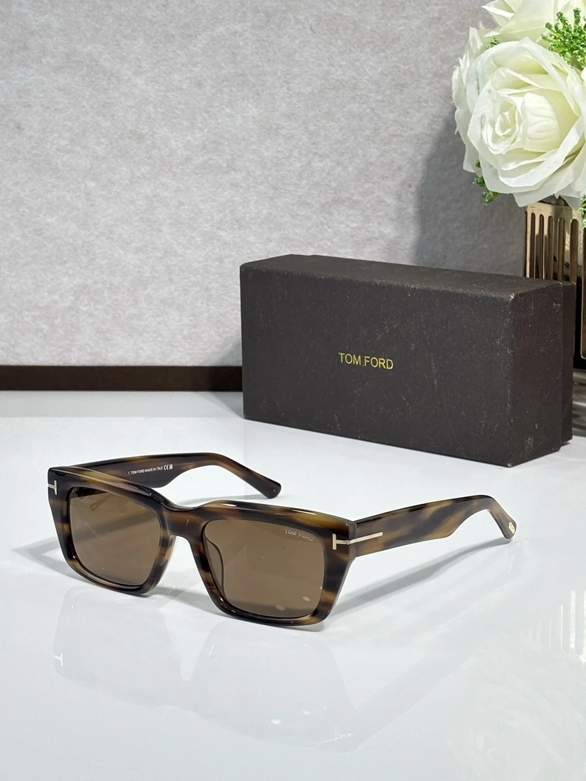 Premium Tom Ford FT1199 Morgan Sunglasses On Face – Wholesale Distributor