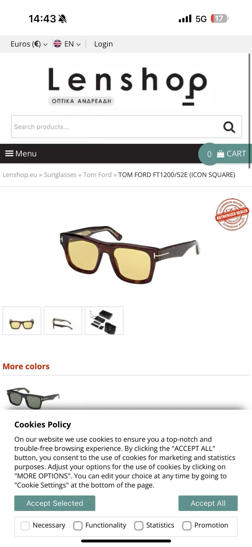Tom Ford FT1200 Fausto Sunglasses – Wholesale Optical Frames Supplier