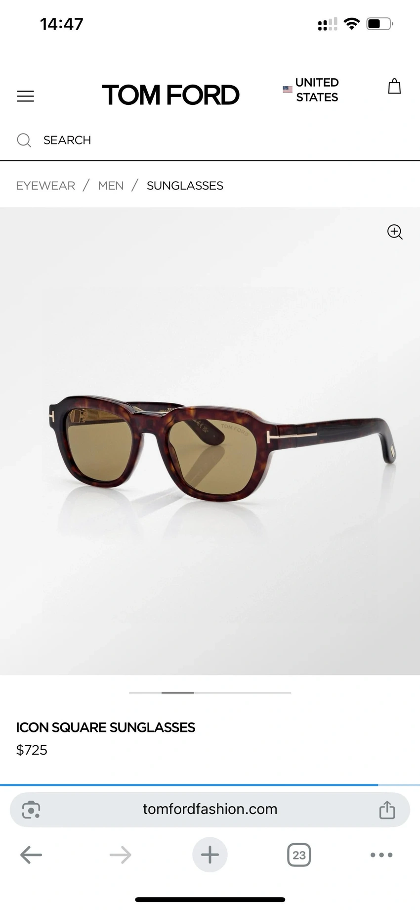 Tom Ford FT1226 007 Sunglasses Spectre for Wholesale | Optical Store Supplier