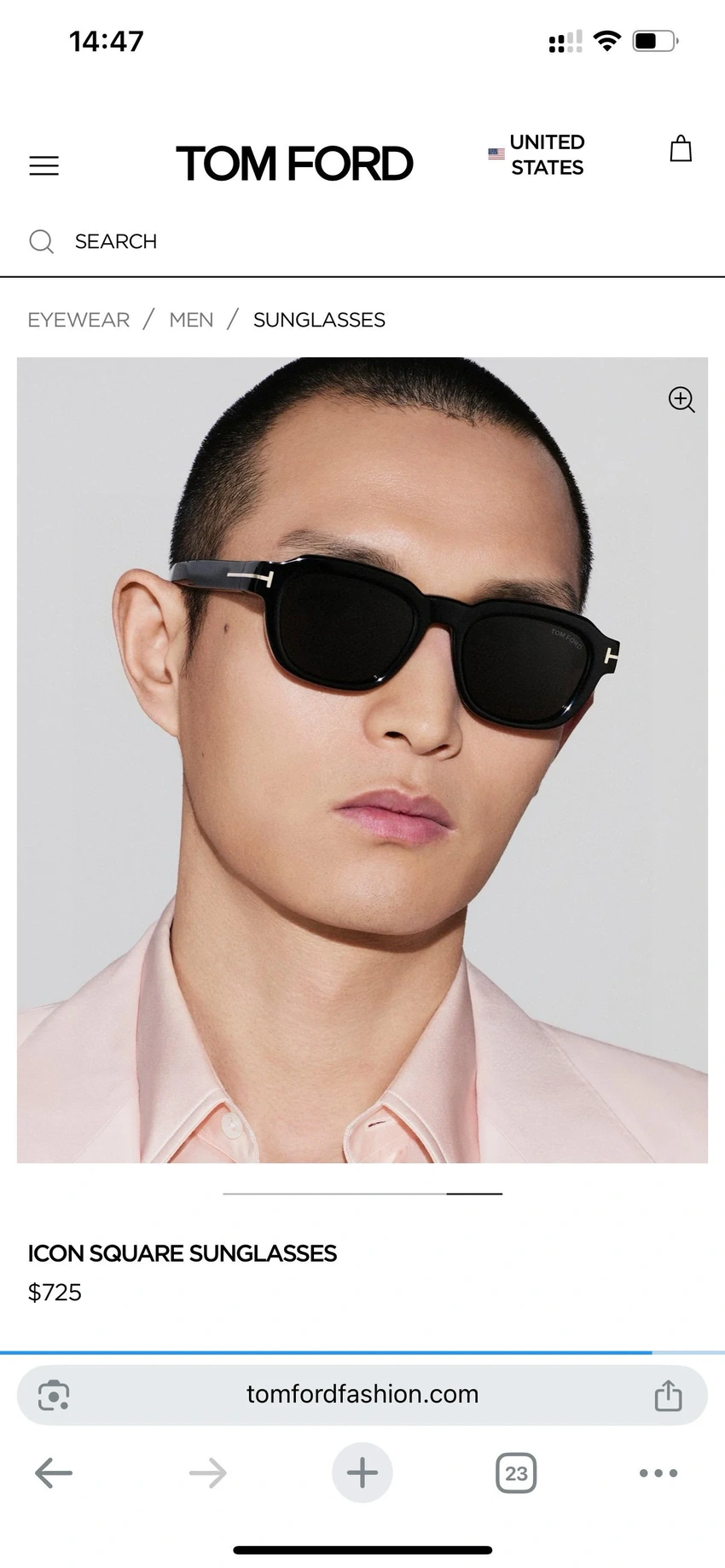 Tom Ford FT1226 007 Sunglasses Spectre for Wholesale | Optical Store Supplier