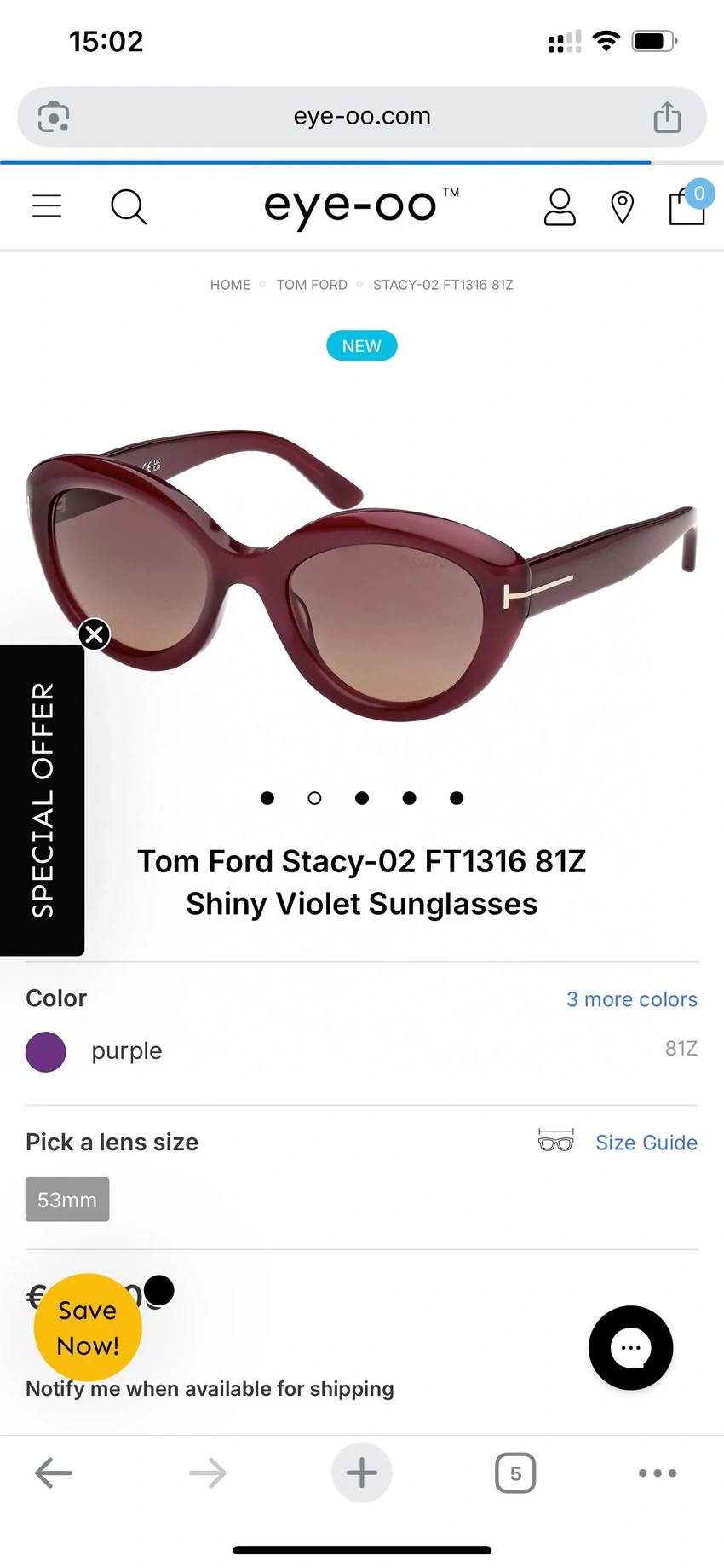 Tom Ford FT1316 Polarized Arnaud Sunglasses Wholesale | Optical Retail Supplier