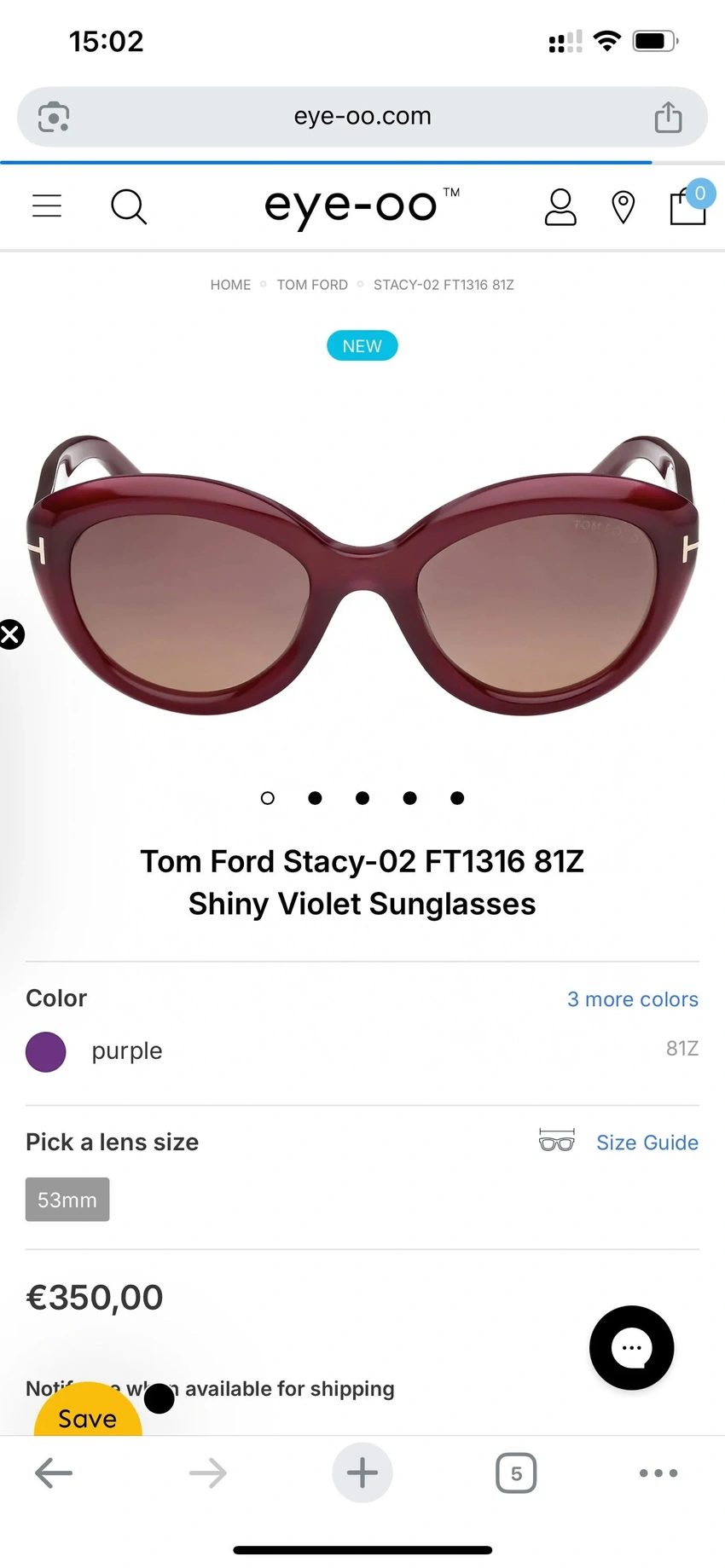 Premium Tom Ford FT1316 Sunglasses On Celebrities – Wholesale Distributor