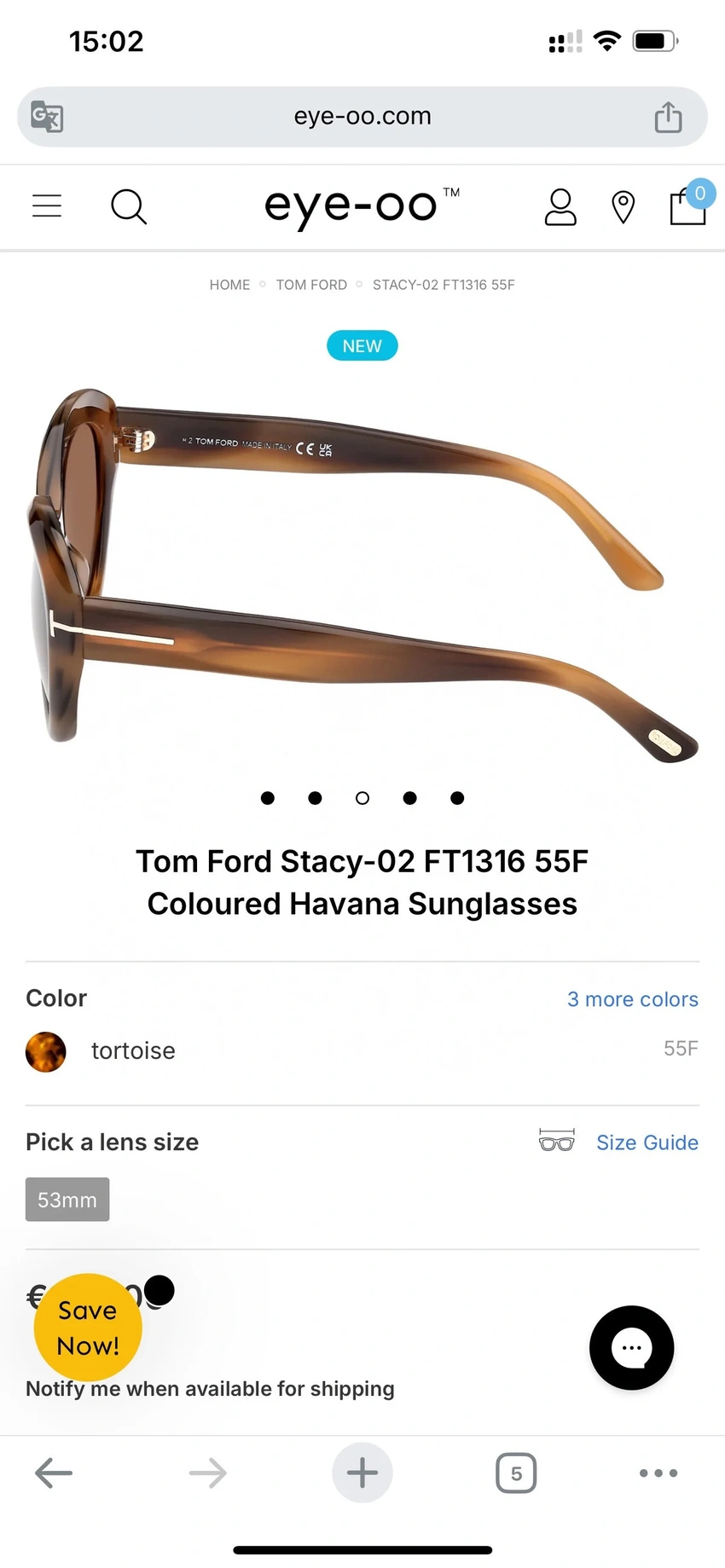 Tom Ford FT1316 Polarized Arnaud Sunglasses Wholesale | Optical Retail Supplier