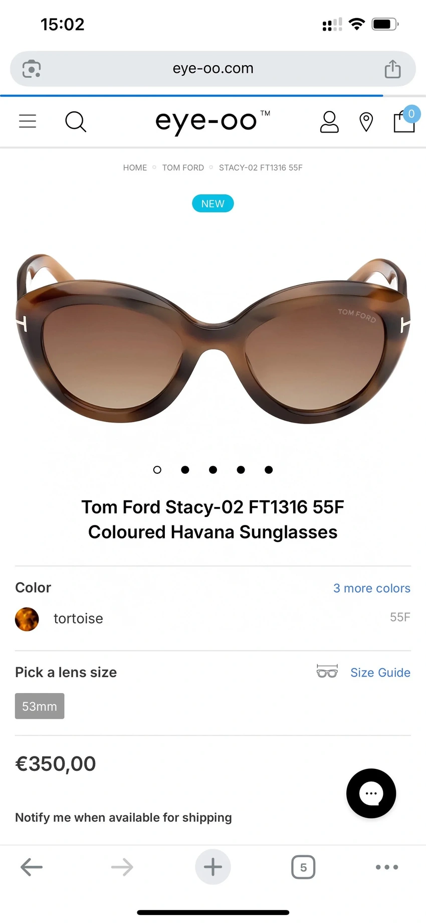 Tom Ford FT1316 Jennifer Sunglasses for Wholesale | Optical Store Supplier