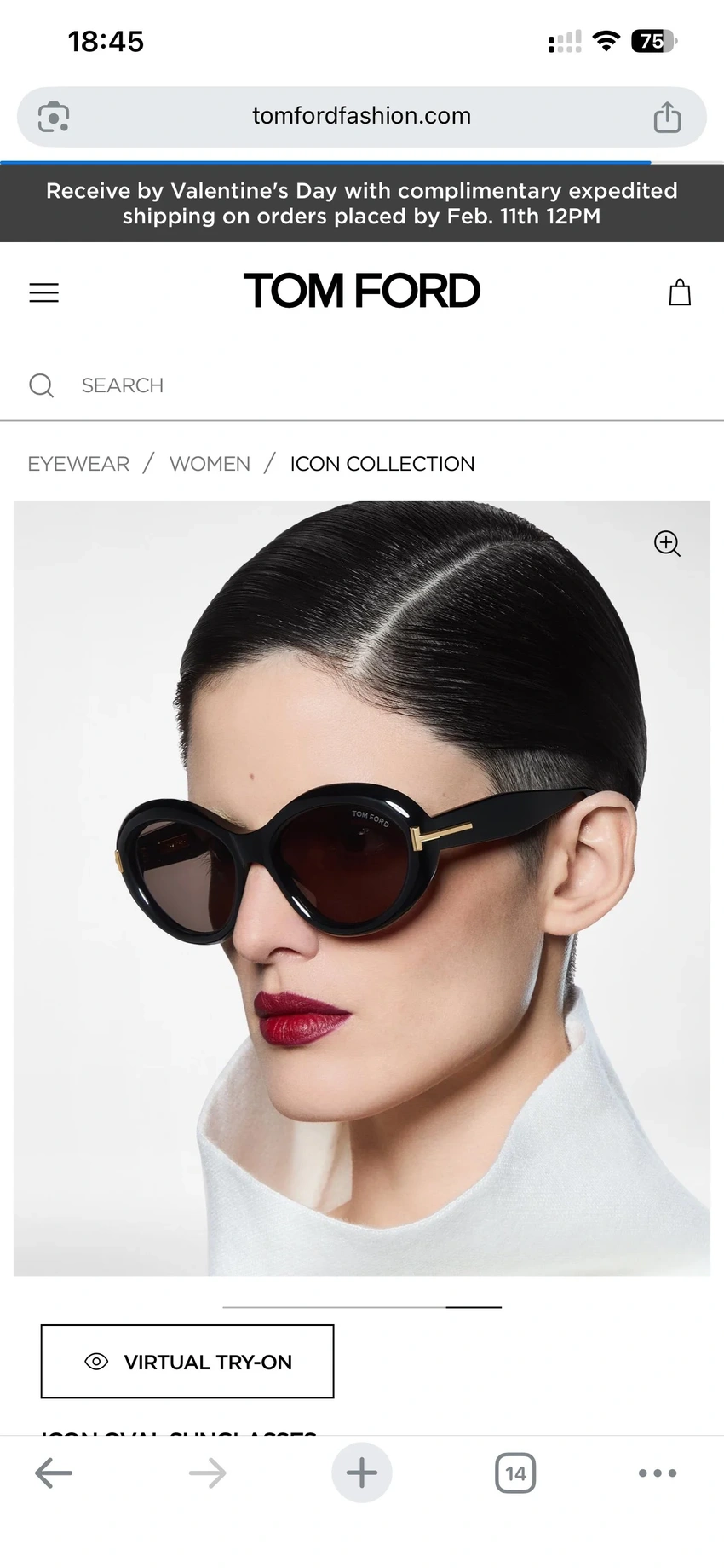 Tom Ford FT1328 Redford Sunglasses Wholesale | Optical Retail Supplier