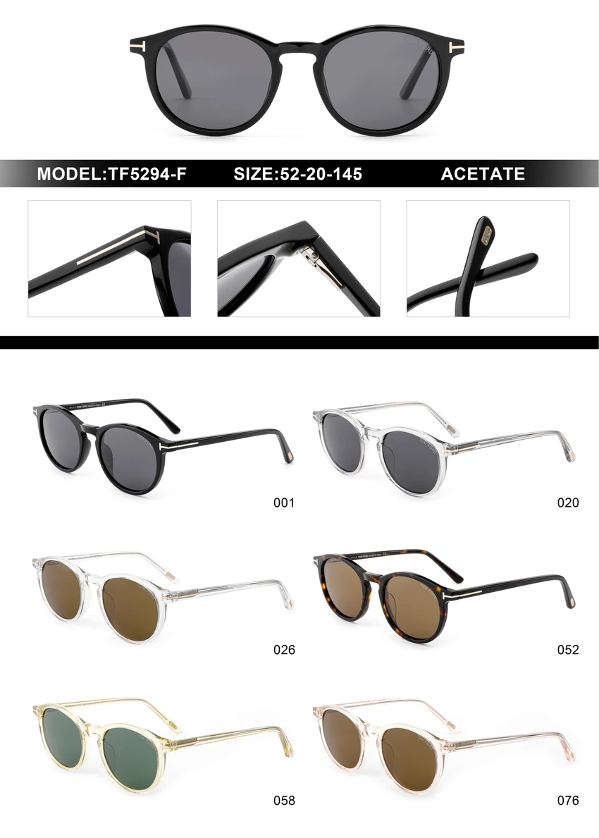 Buy Tom Ford FT5294-F Kaya Sunglasses Wholesale | Optical Importer