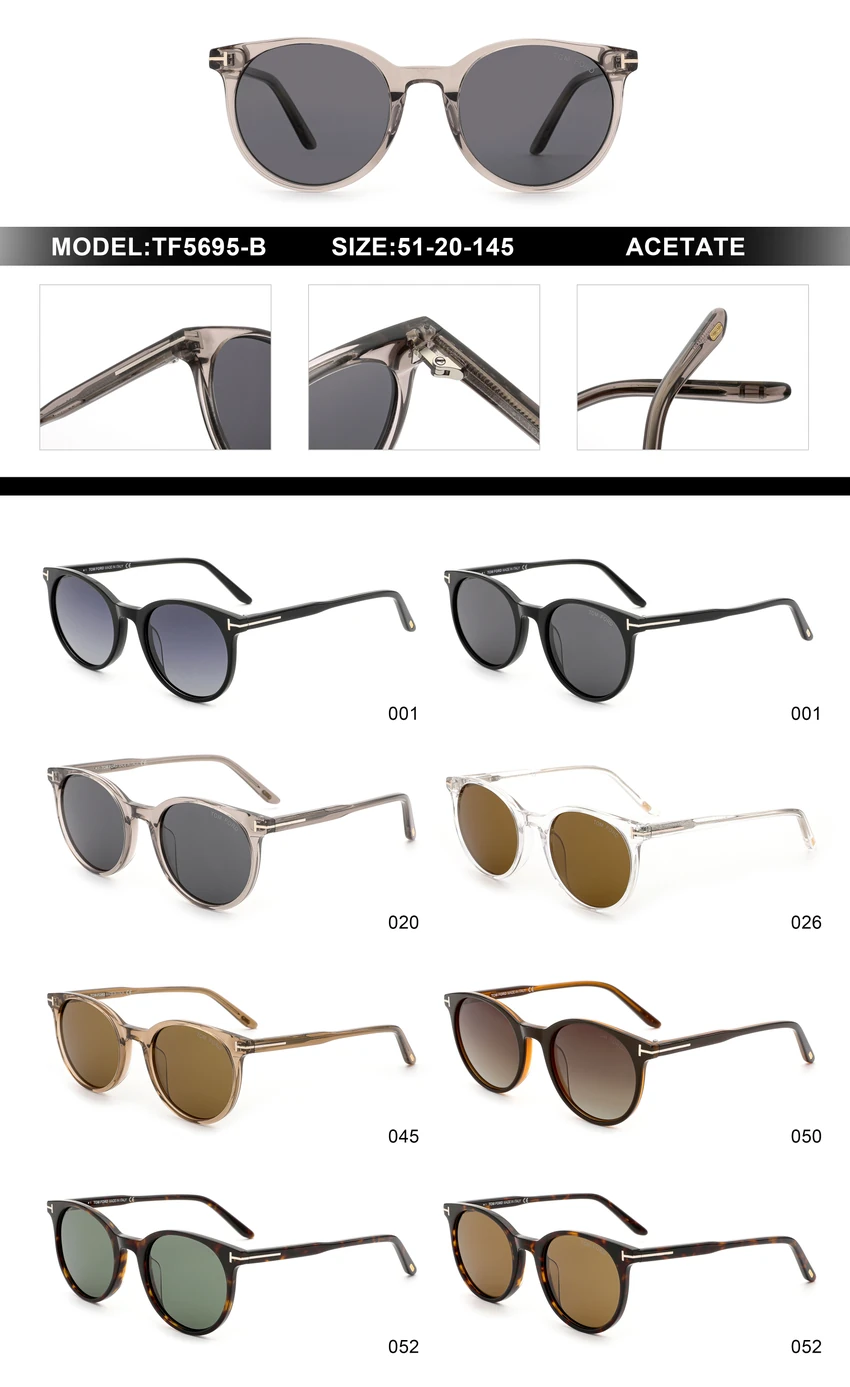 Tom Ford FT5695-B Reggie Sunglasses for Wholesale | Optical Store Supplier