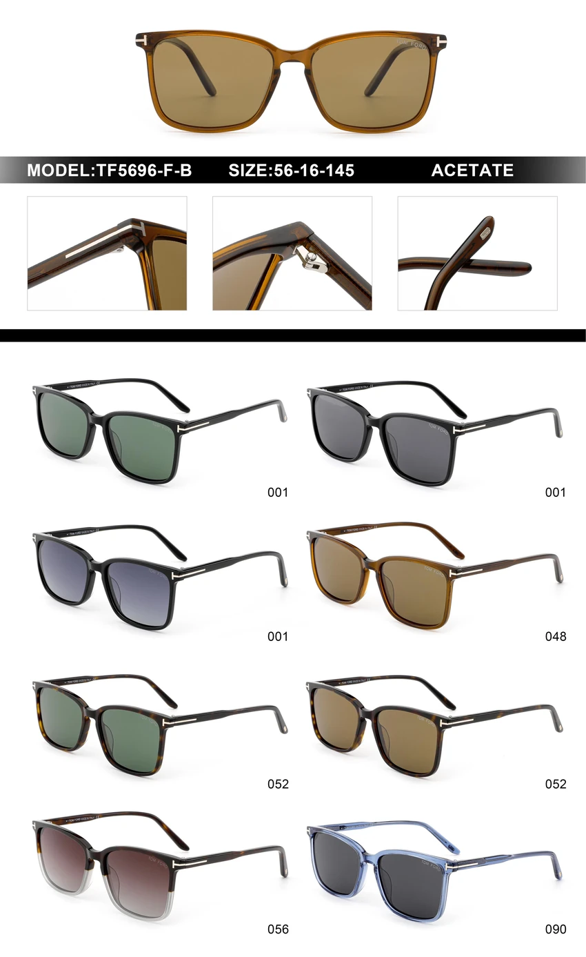 Buy Tom Ford FT5696-F-B Bronson Sunglasses Wholesale | Optical Importer