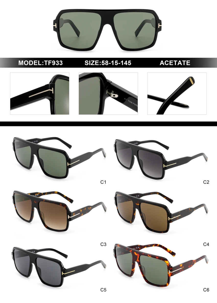 Premium Tom Ford FT933 Cassius Sunglasses – Wholesale Distributor