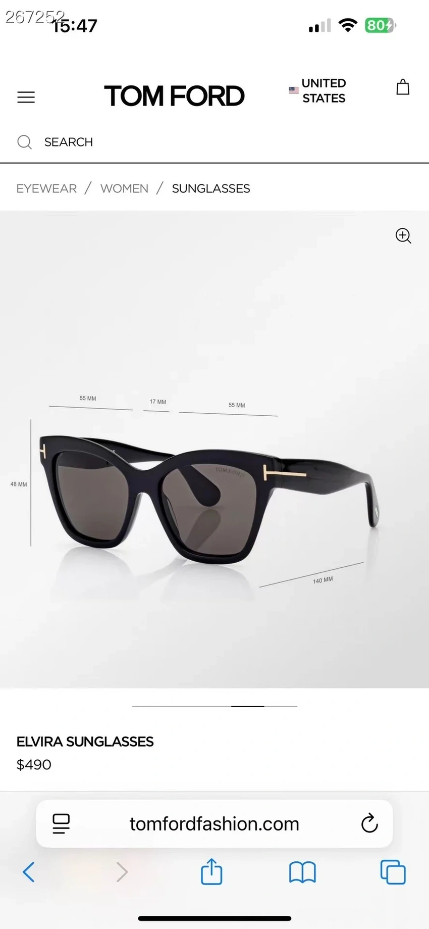 Wholesale Tom Ford TF1217 River Sunglasses | B2B Optical Distributor