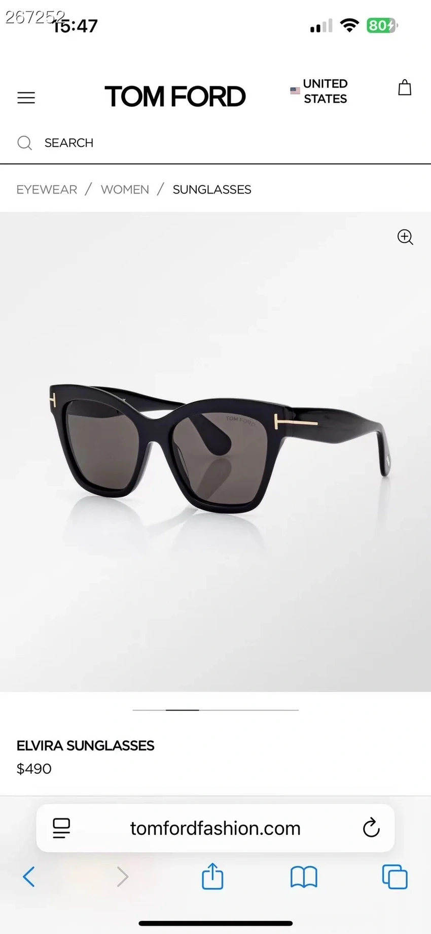 Tom Ford TF1217 Black Sunglasses Wholesale | Optical Retail Supplier